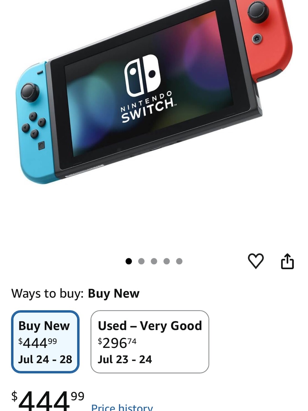 Nintendo switch